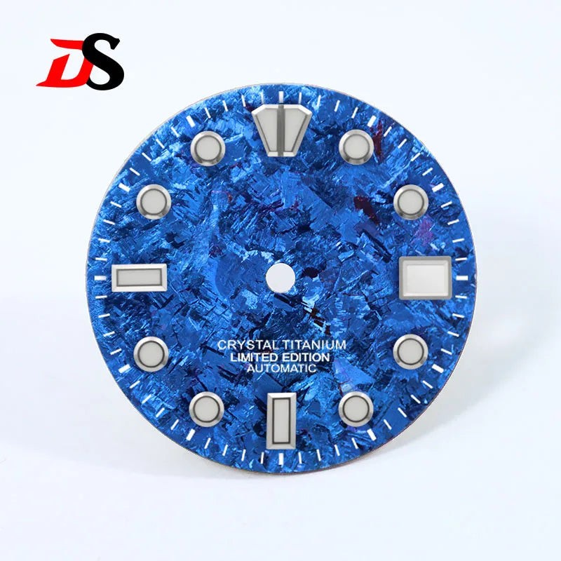 DS 28.5mm Dial Ice Crystal Titanium Dial BGW9 C3 Lume NH35