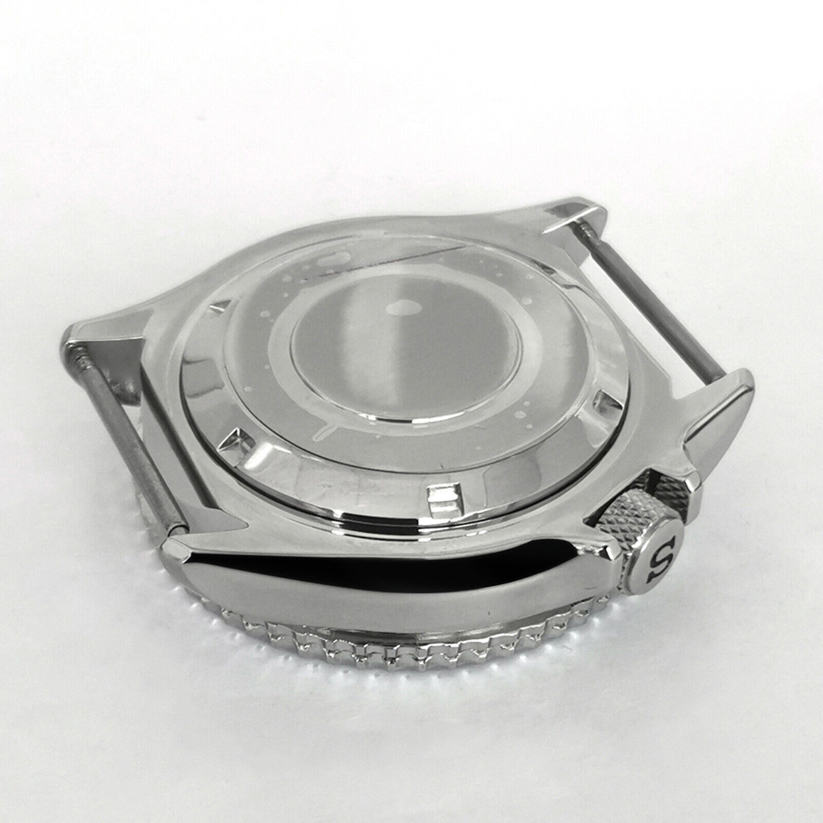 42MM Aluminum Bezel Sapphire Watch Case for NH35/NH36/4R36 SKX007 Watch Movement