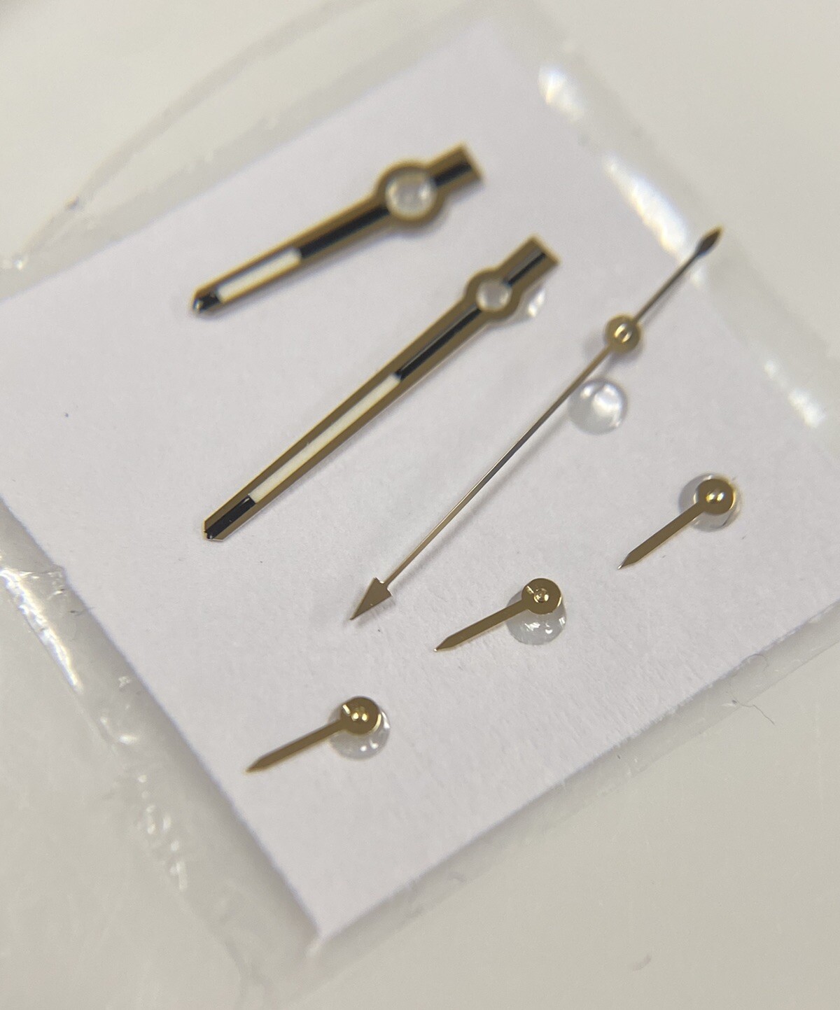 Genuine Rolex Daytona Zenith Yellow Gold Hand Set 116503 116523 116528 Cal 4130