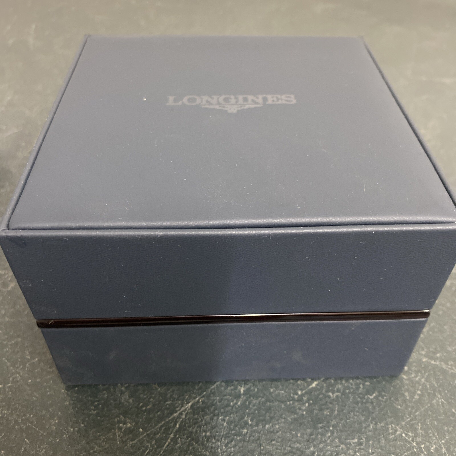 No watch, Empty box, Original Longines Diamond Watch Box, Manual Cards Serv Tag
