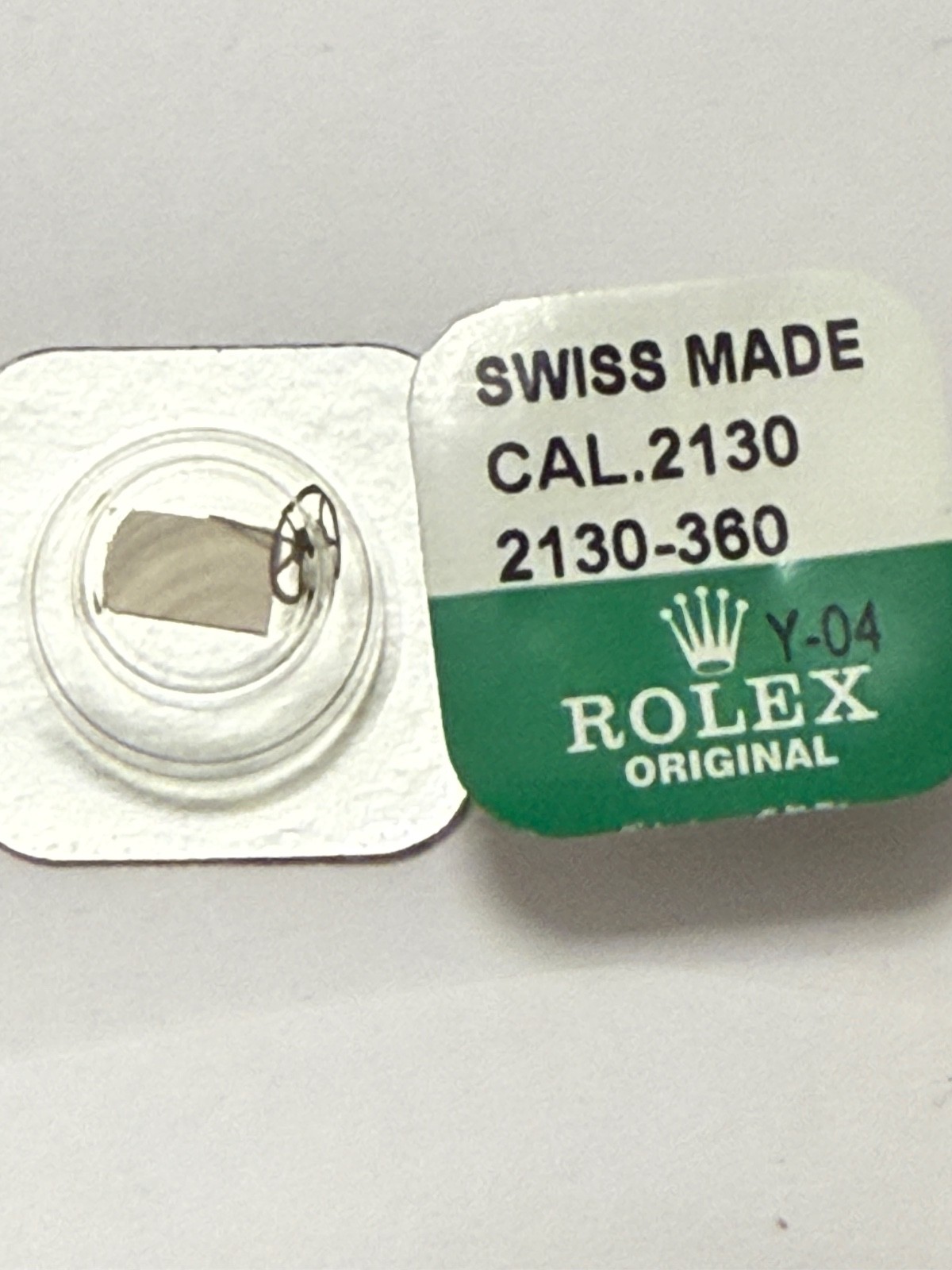 100% Authentic Rolex Lady DateJust Second Wheel 2130-360 For Cal.2130 Package