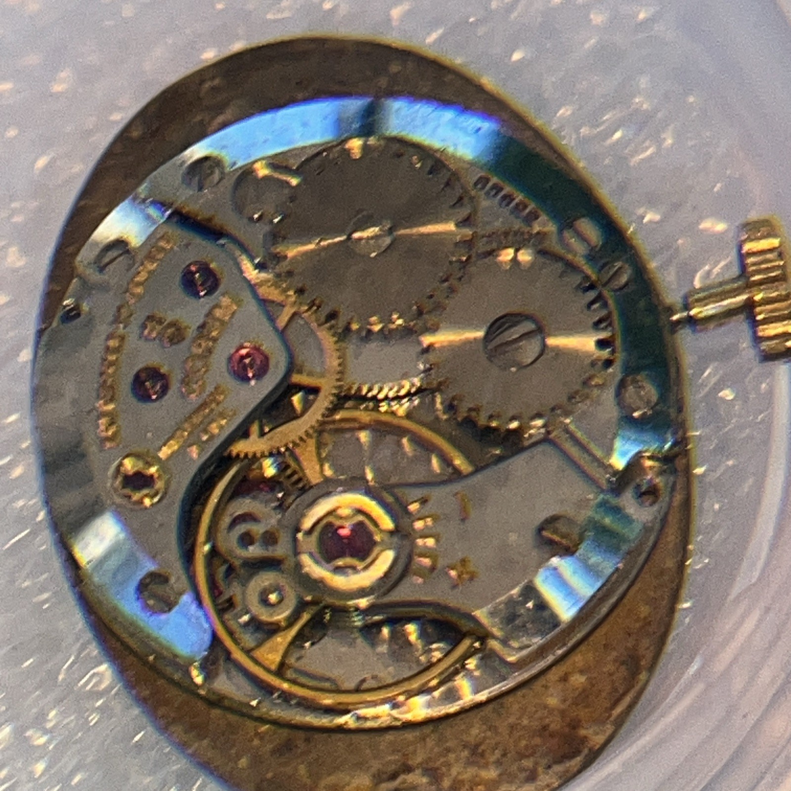 VTG CORUM Lady’s Tigers Eye Dial CORUM Movements 85622 for Parts Repair