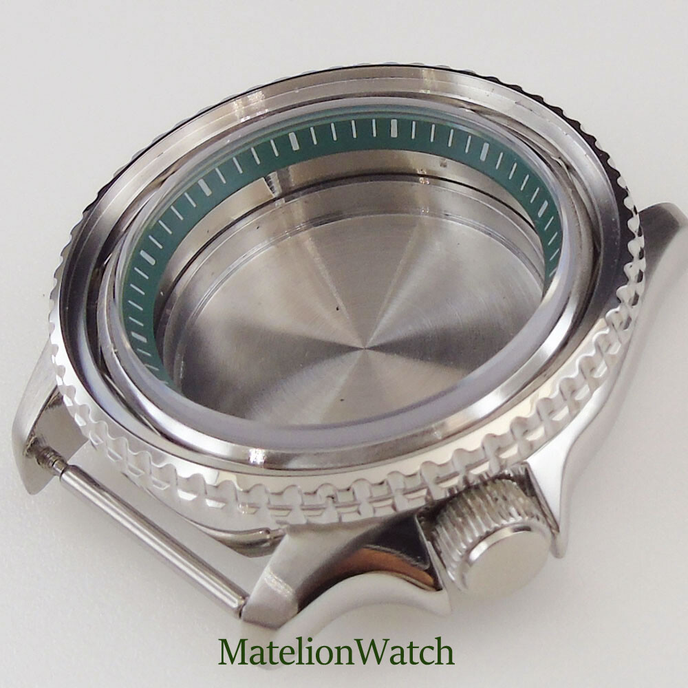 Diver Watch Case 200M Waterproof Fit For NH35 NH36 Sapphire Glass Turning Bezel