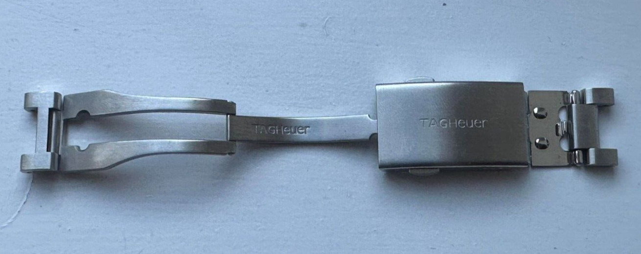 Genuine Tag Heuer Carrera Deployment Deployant Clasp Buckle Bracelet FAA077 18mm