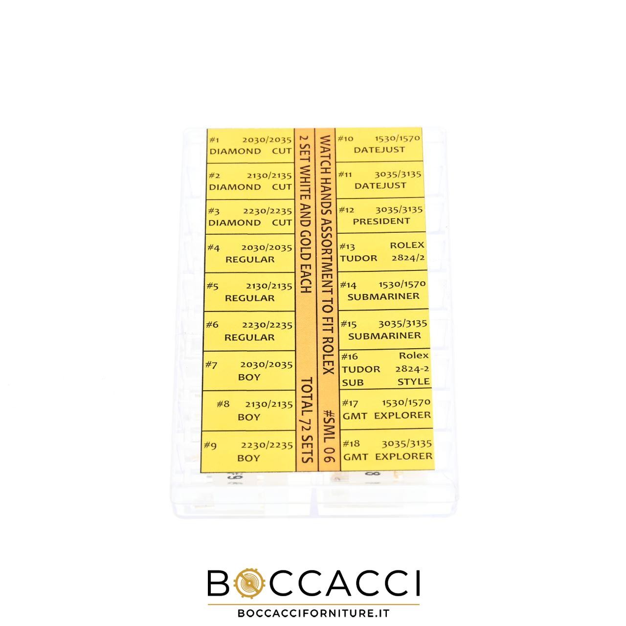 GENERIC Assortimento 72 Set Sfere Acciaio e Oro per Rolex, Vari Calibri/Model…
