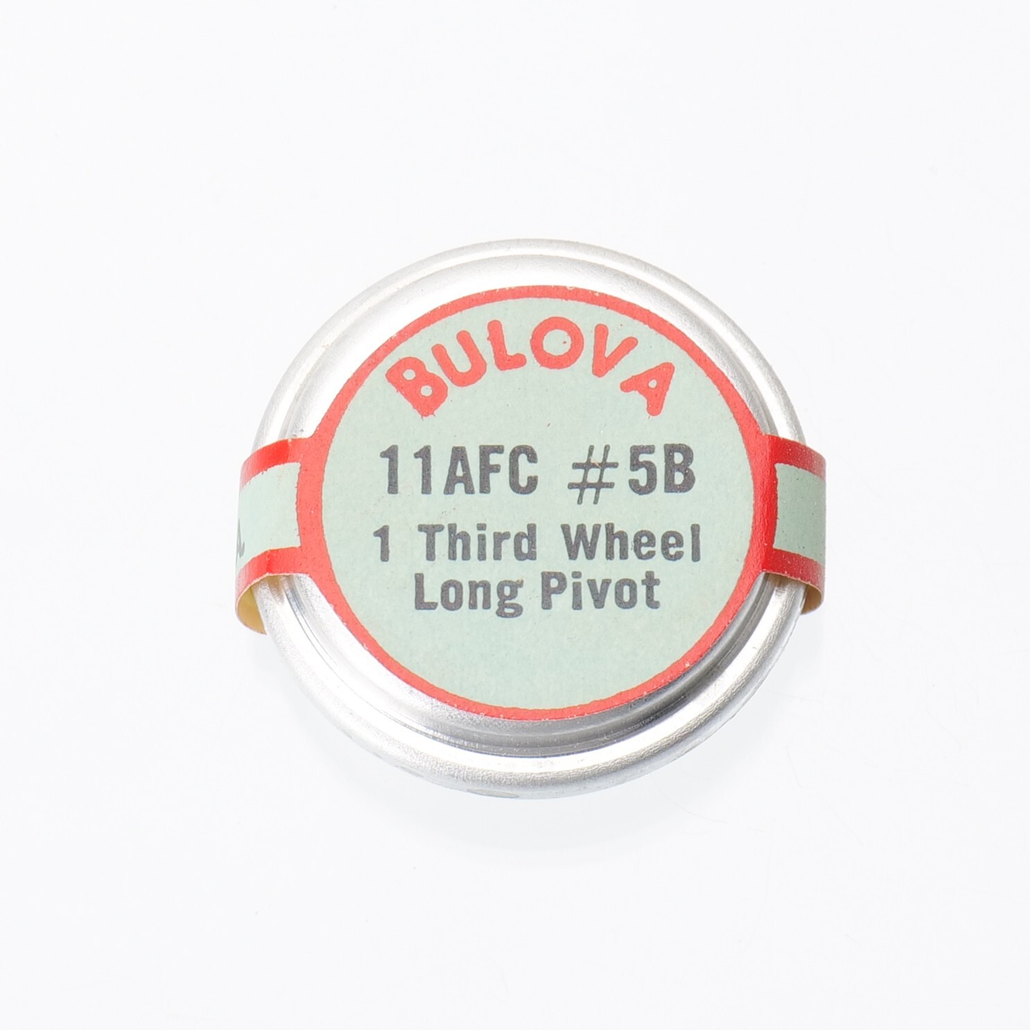 NOS Vintage Bulova 11AFC Sweep Third Wheel Long Pivot #5B Watch Part (C16D29)