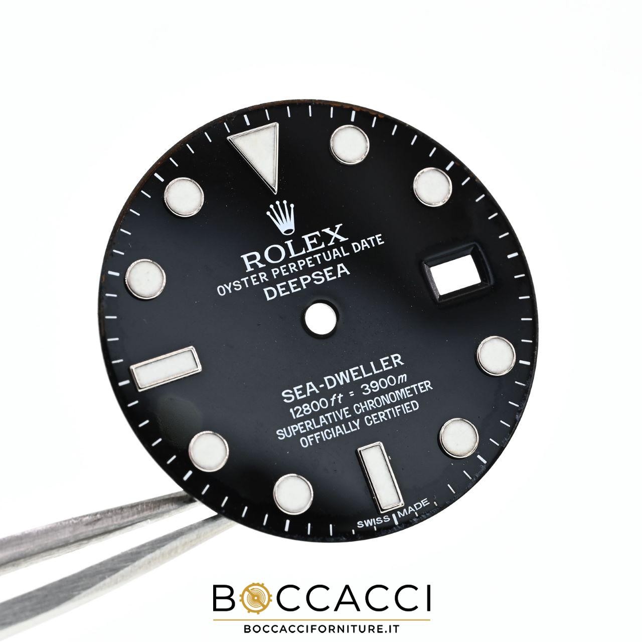ROLEX Black Dial for Deepsea Sea-Dweller ref. 116660 Chromalight Calib: 3135 …