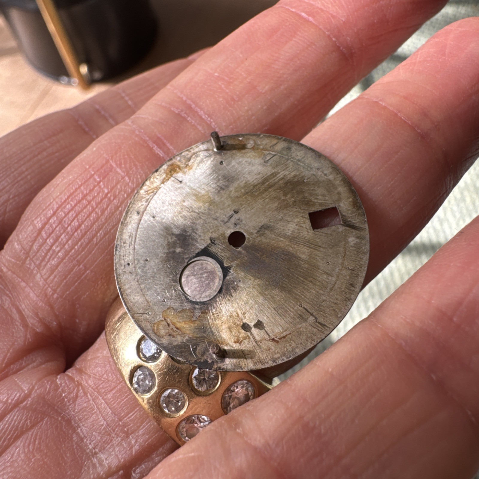 Rolex Tropical Oyster Perpetual Date 1500 cal 1570 Patina (100)