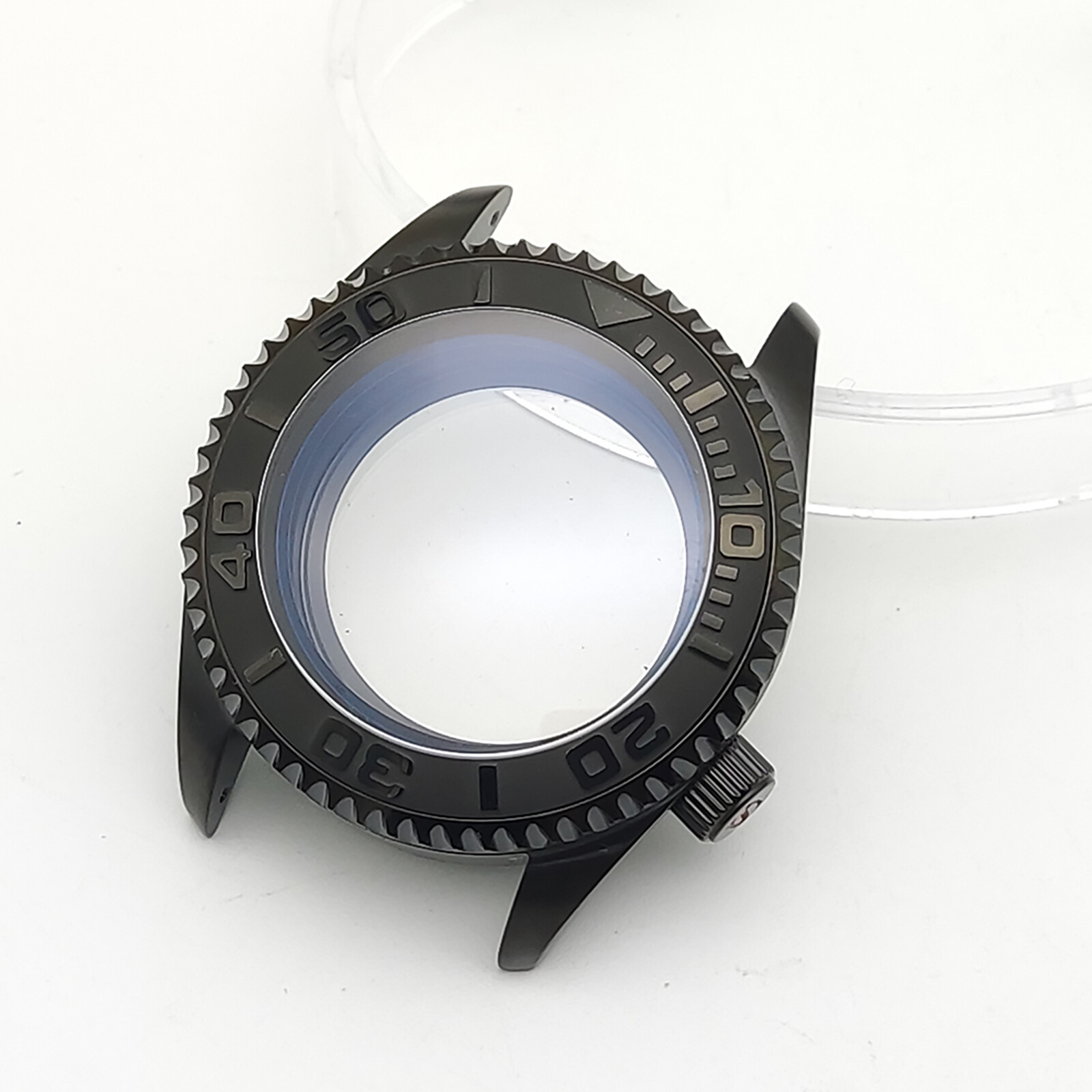 42MM Watch Case Modified SK007 Sapphire Glass Steel Case For NH35/NH36 Movement