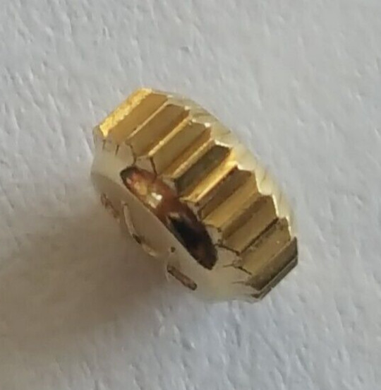 Hamilton Water Resistant Gold Plated Crown Number 785809