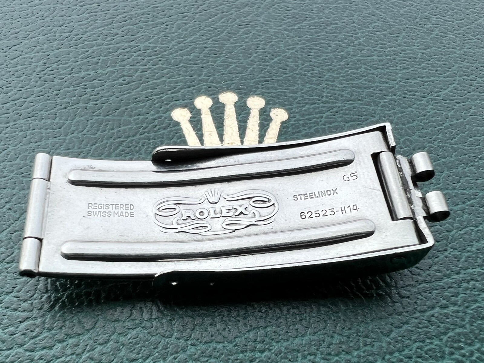 Authentic Rolex Submariner 62523-H14 SS Buckle & Deployant Clasp (1982) – OC#891