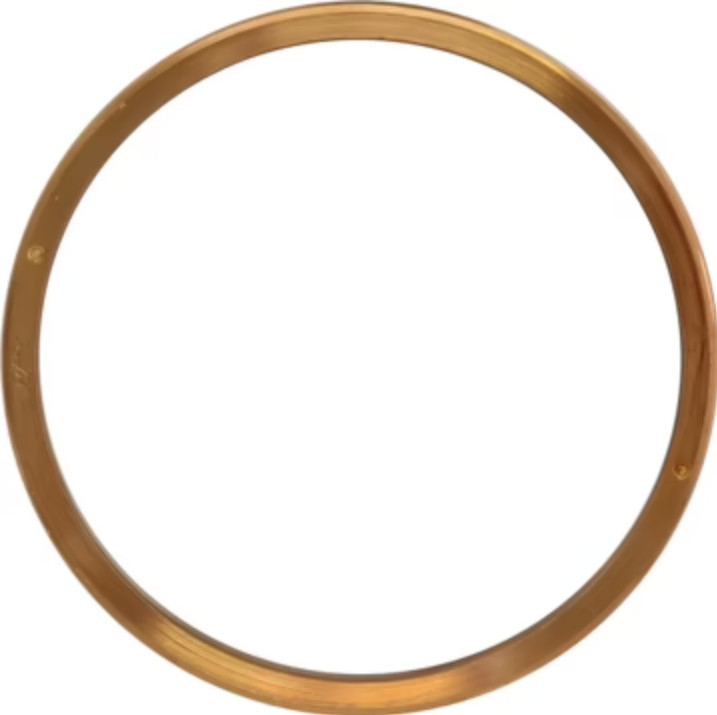 Original Rolex Fluted Bezel in 18k yellow gold for 36mm
