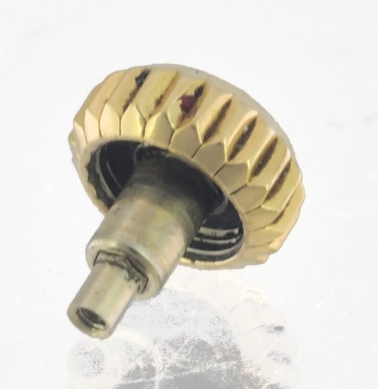 Vintage Rolex 6mm 18k Yellow Gold Crown – 24 603 8 – Mint Condition –