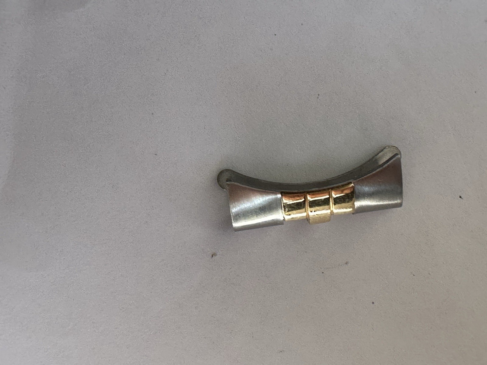 Rolex Factory Original 18k & SS Jubilee bracelet End links 20mm Ref: 455j