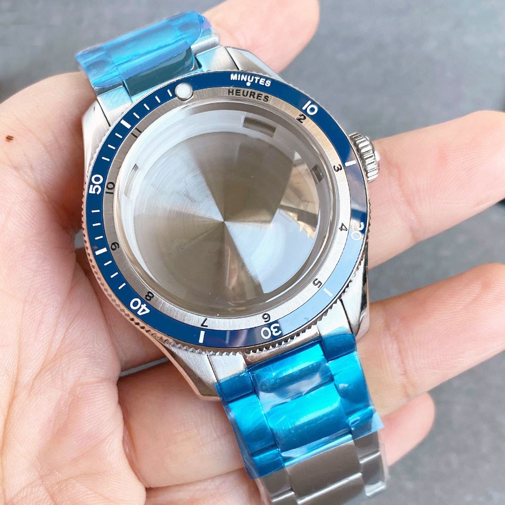 40mm 20ATM Waterproof Dive Watch Case Fit NH35 NH36 ETA2824 PT5000 SW200 Dial