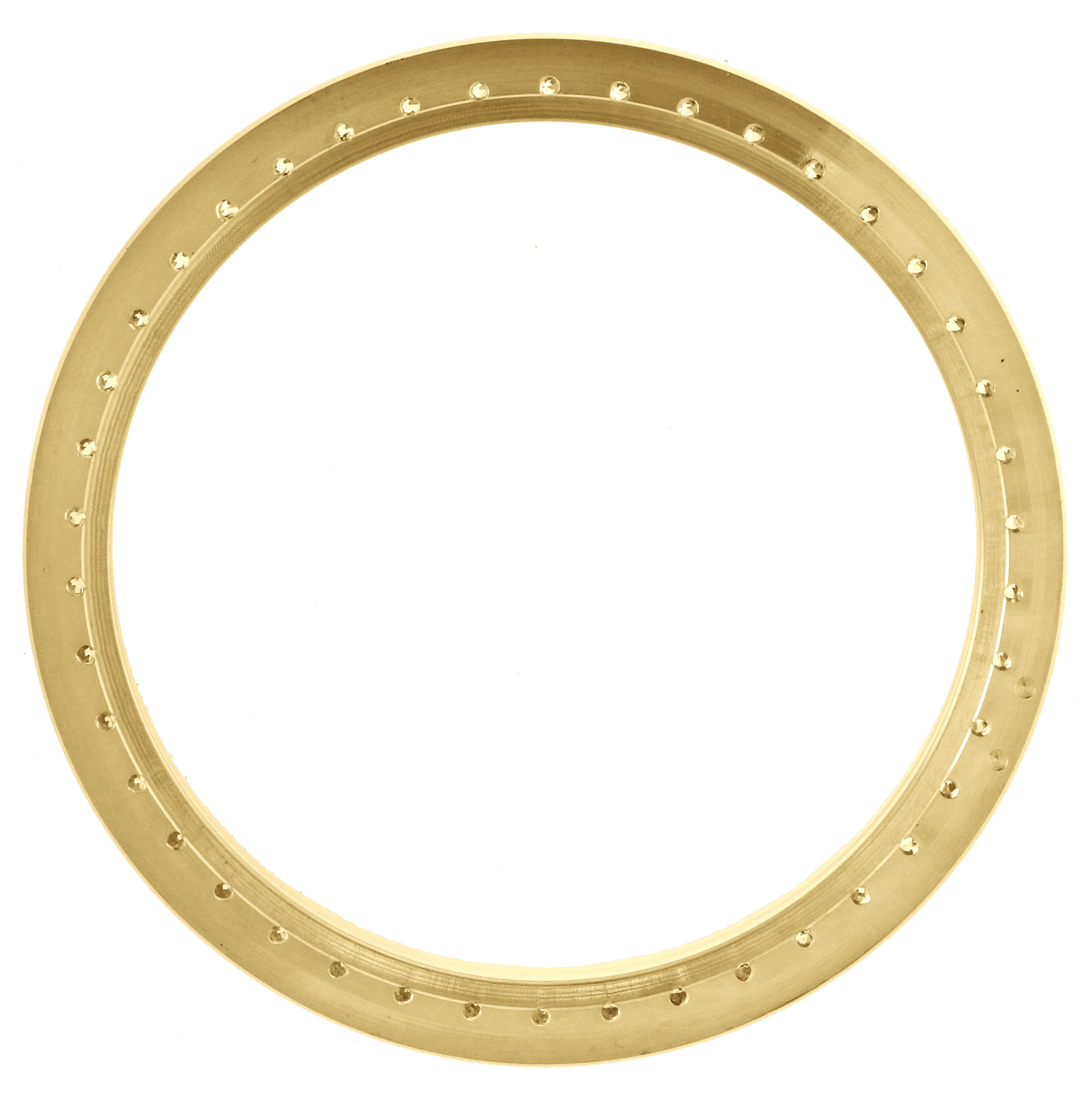 14K Yellow Gold Rolex DateJust 36 Bead Set Diamond Bezel Fits 36mm Watch 2.10 CT