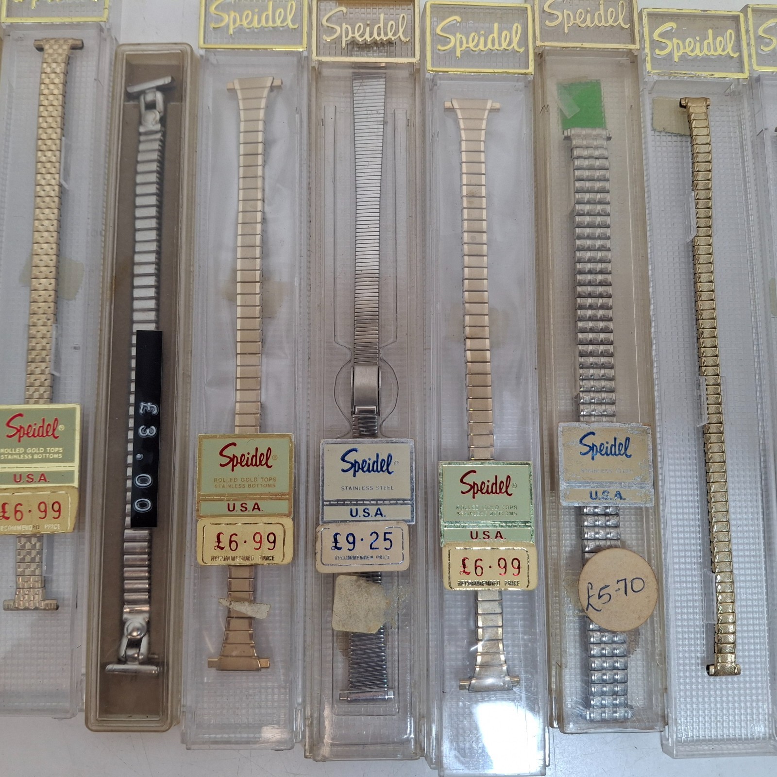 17 Ladies Watch Straps/Bracelets Mainly Speidel Stainless Steel – New Other