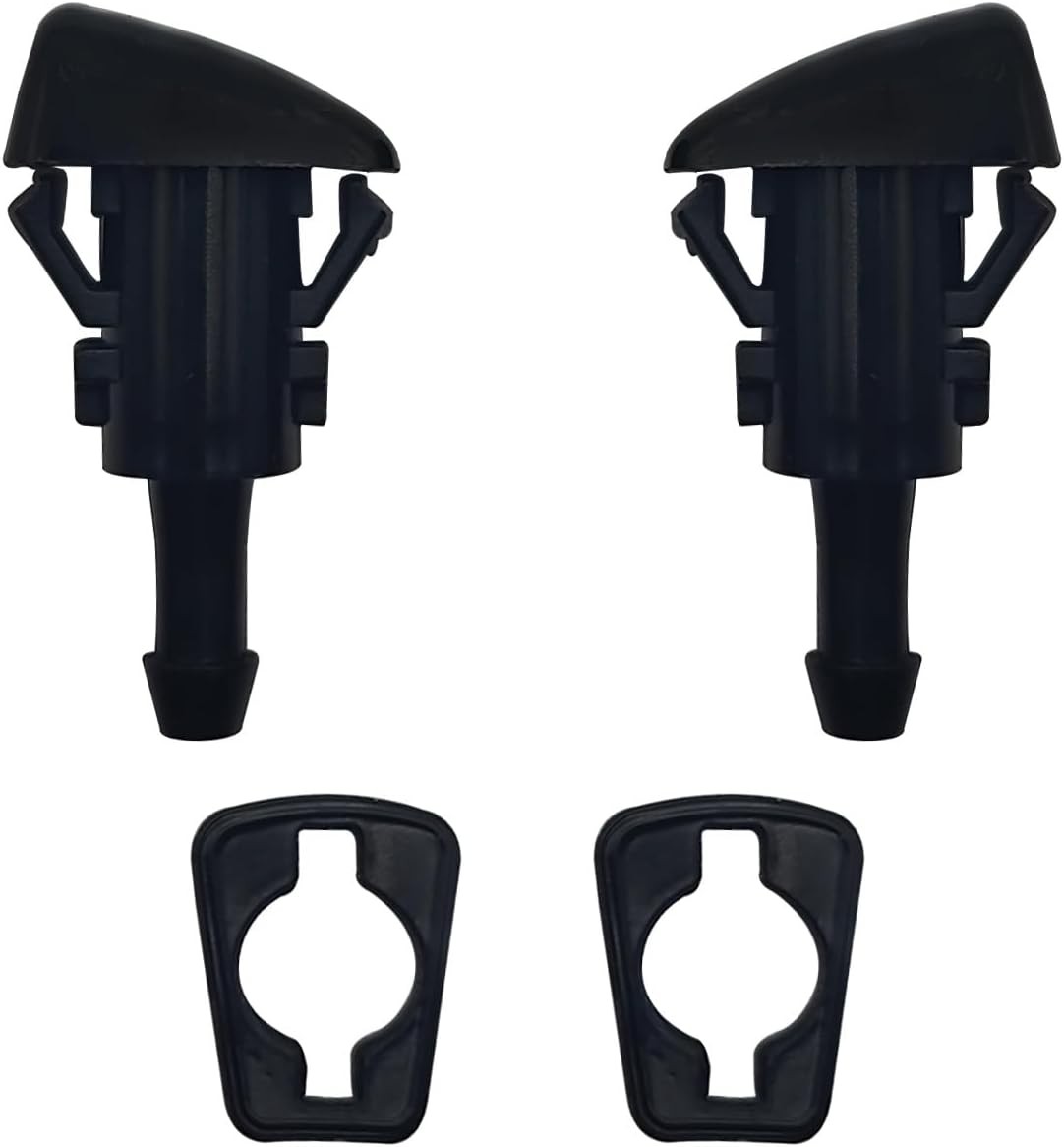 2PCS Front Windshield Washer Nozzles Kit – Compatible with D0dge Ram Jep Front W