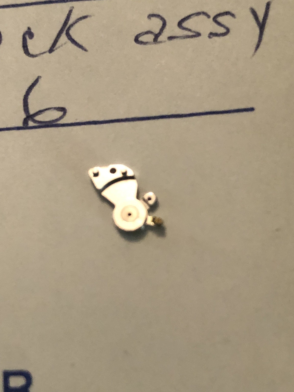 TIMEX NOS Watch Part #88-020262 Balance Cock Assembly