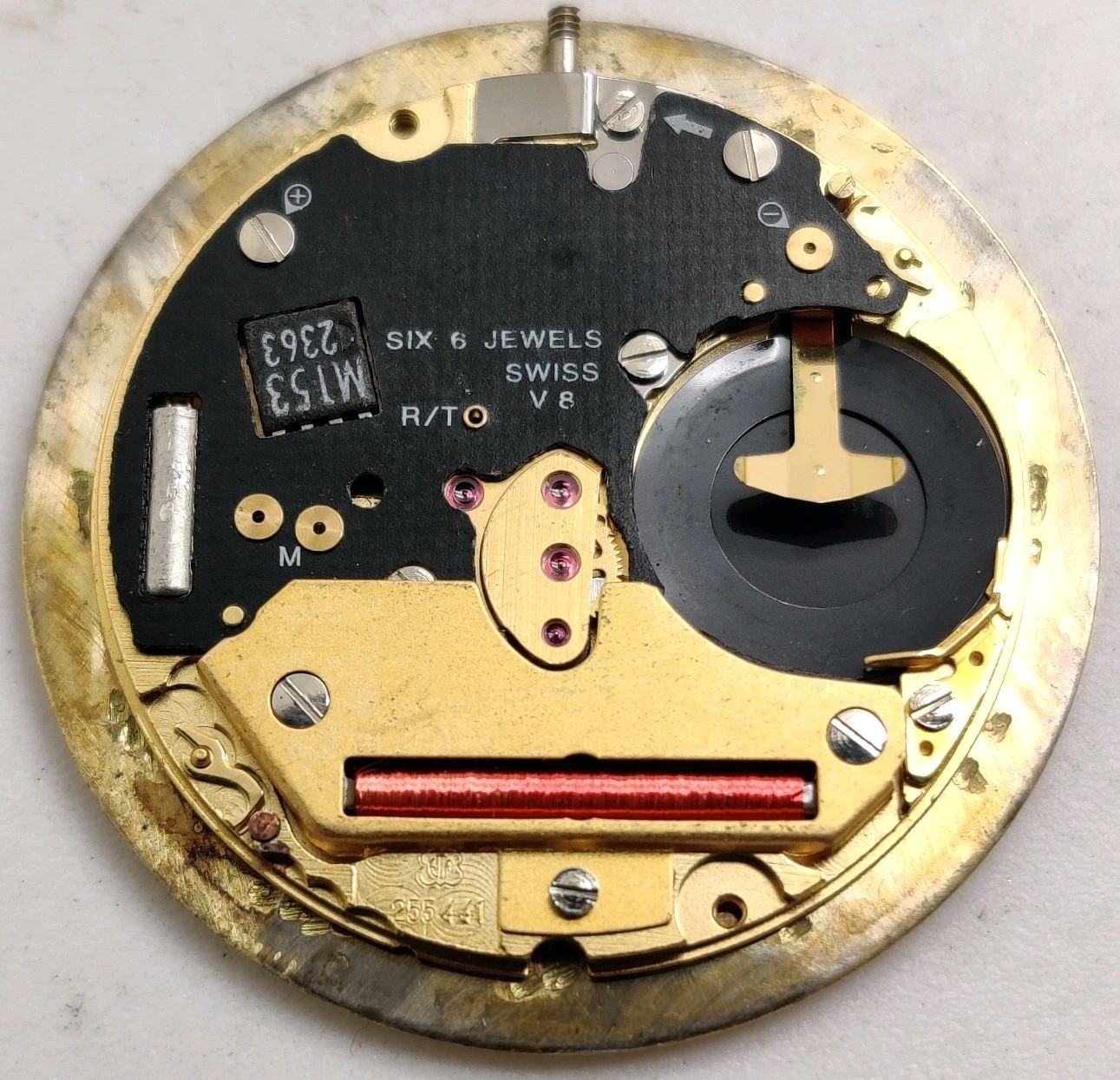 ETA Cal. 255.441 Swiss quartz watch movement For Repair