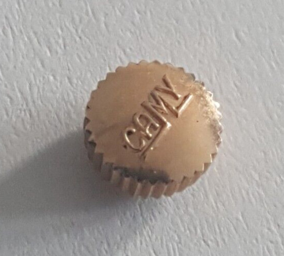 Camy Gold Plated Water Resistant Crown