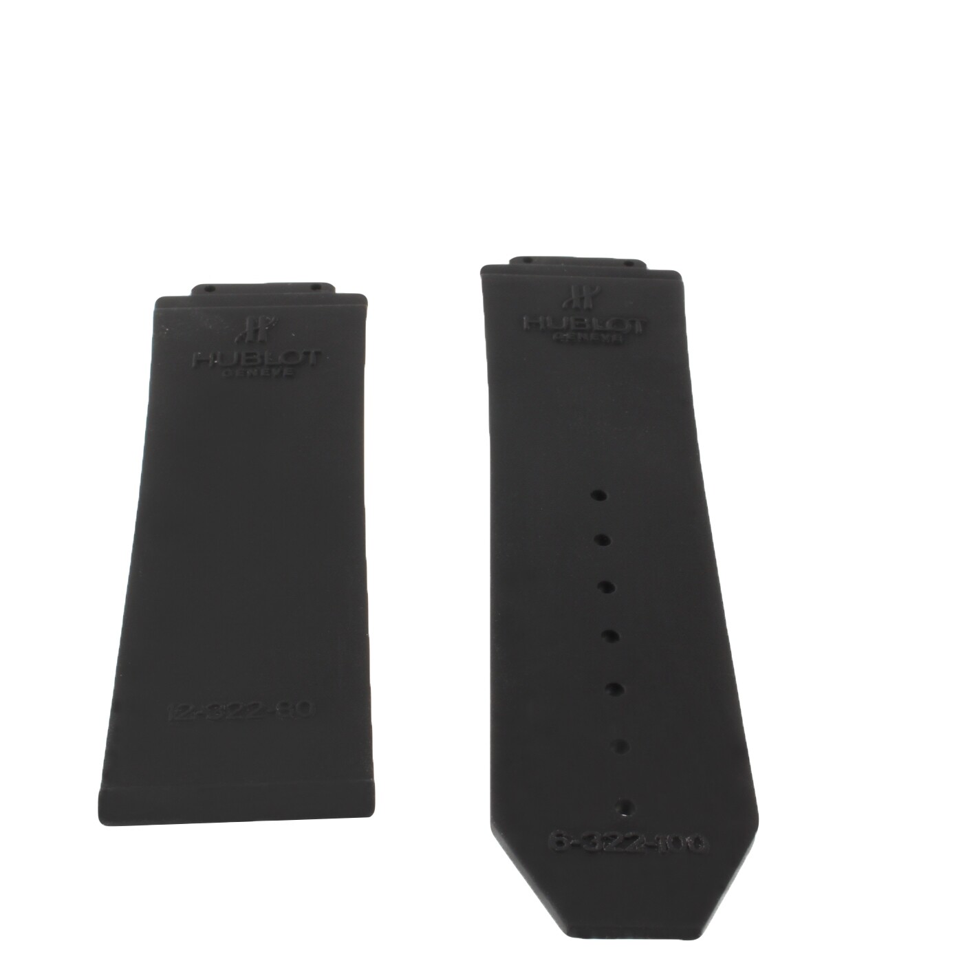 HUBLOT Original Black Rubber Strap 6322100/1232280 Mens 27mm x 23mm