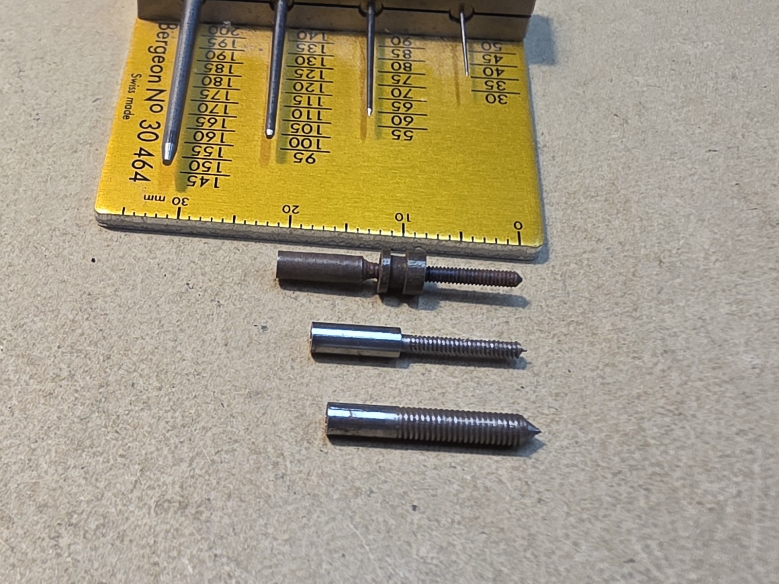 Lot Of 3 NOS American Pocket Watch Female Stems-All Fit 12s Squares
