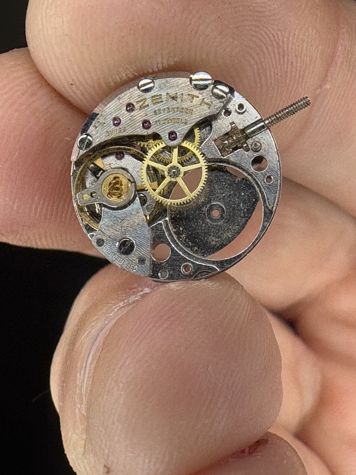 Vintage Zenith Movement & Movado Part Lot – Swiss Watch Repair Donor Spares
