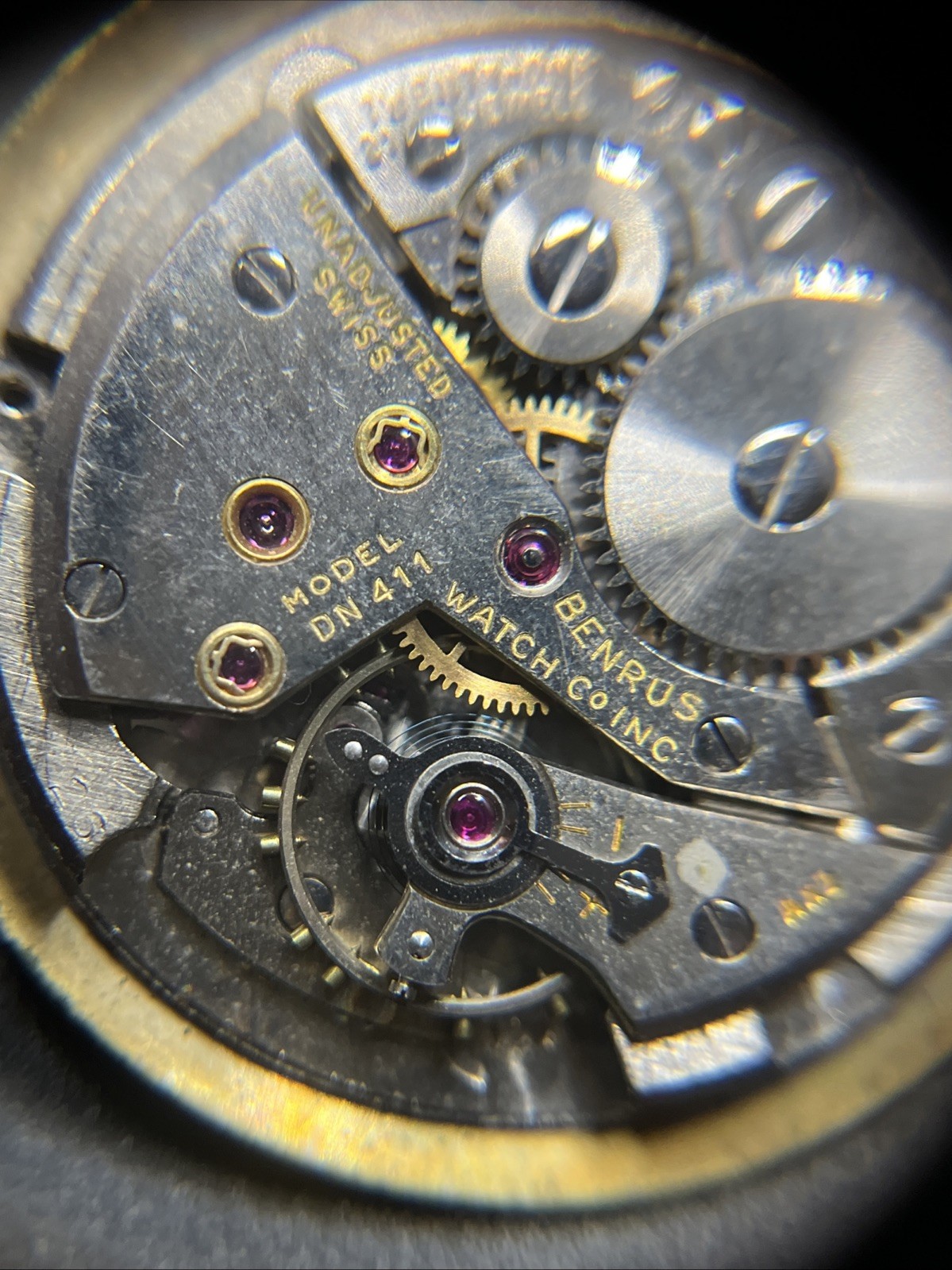 Benrus Cal. DN411 Movement (015)