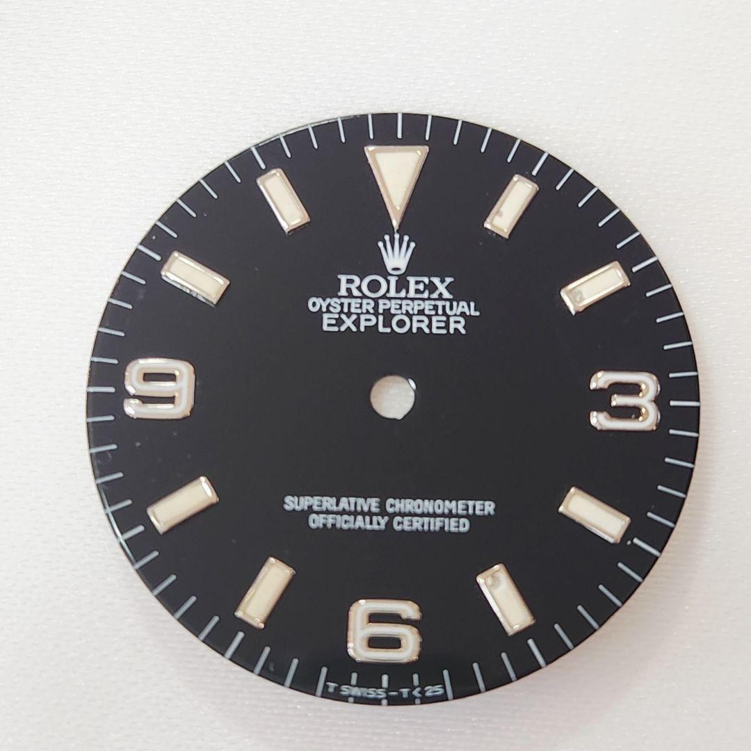 Rolex Explorer I 14270 Early Tritium Dial Patina Genuine Vintage Watch Part