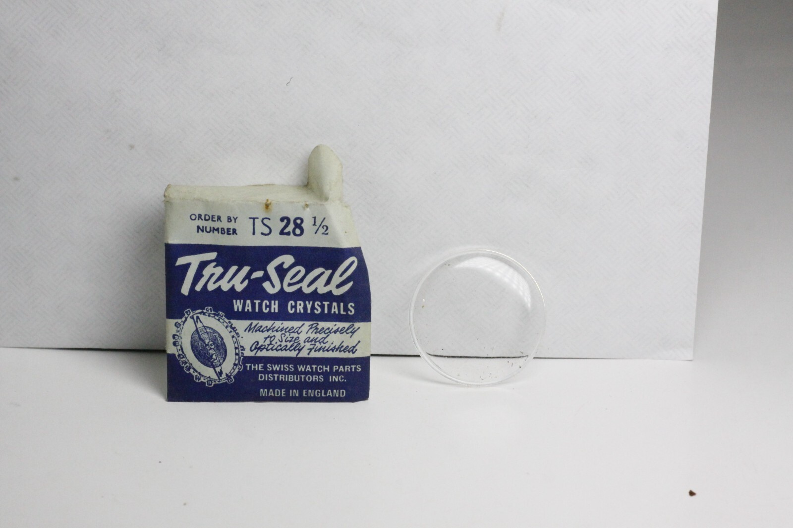 NOS Tru-Seal Watch Crystal TS 28 1/2