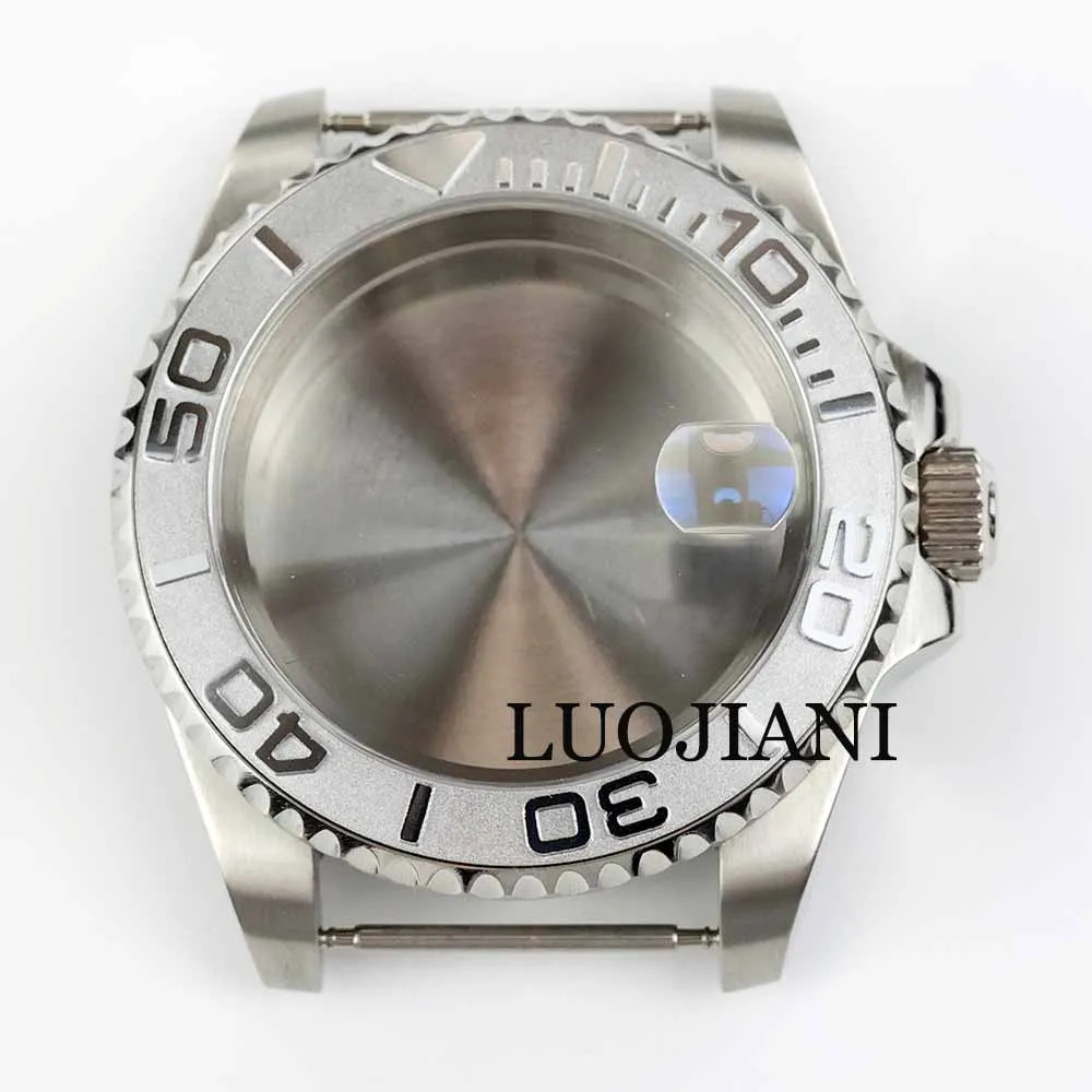 40mm NH35 Steel Case Ceramic Bezel Sapphire 28.5 Dial Jubilee Strap
