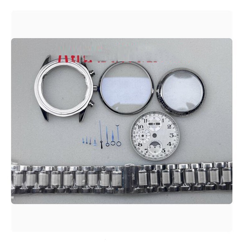 Watch Accessory Sapphire Glass Watch Case Assembly 40mm for 2824 2130 Movement