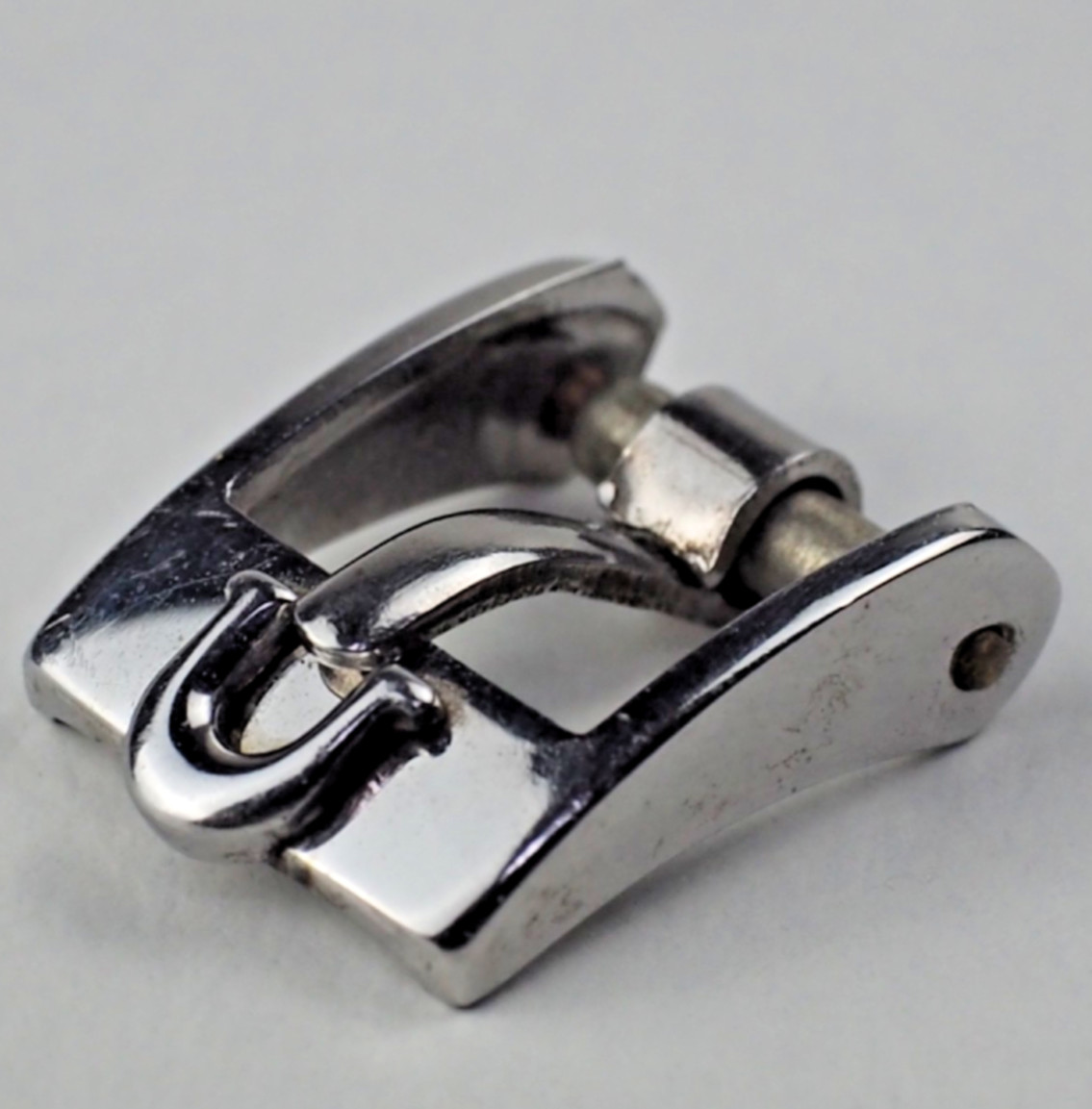 Vintage OMEGA 8mm Steel Buckle for Ladies Vintage Watch Strap – Genuine