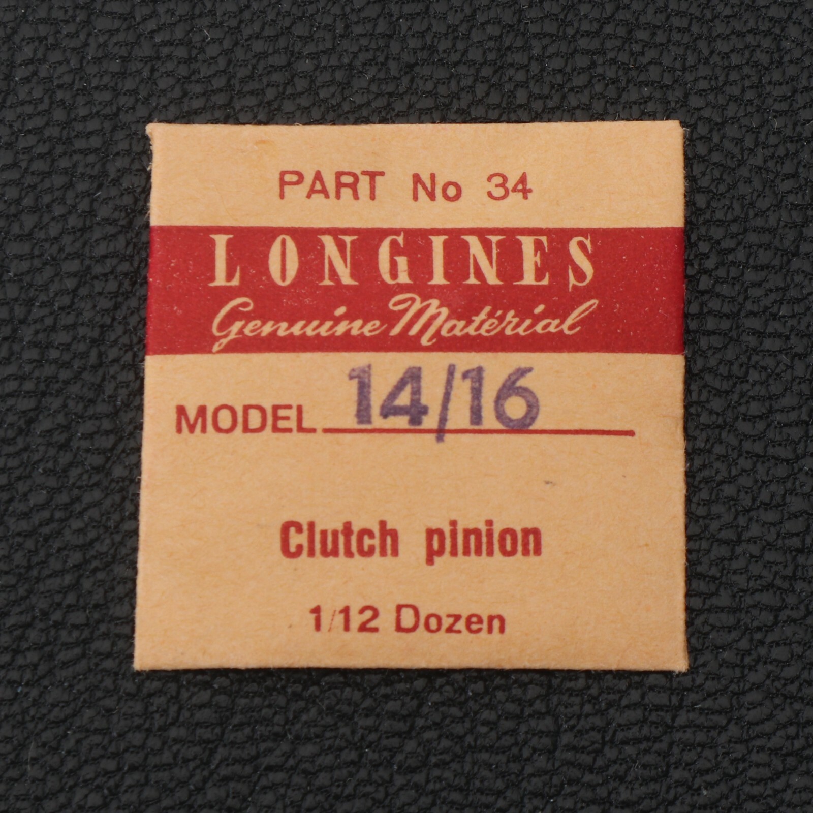 Longines 14.16 Clutch Wheel Watch Part #407 New Old Stock Watchmakers (C12D24)