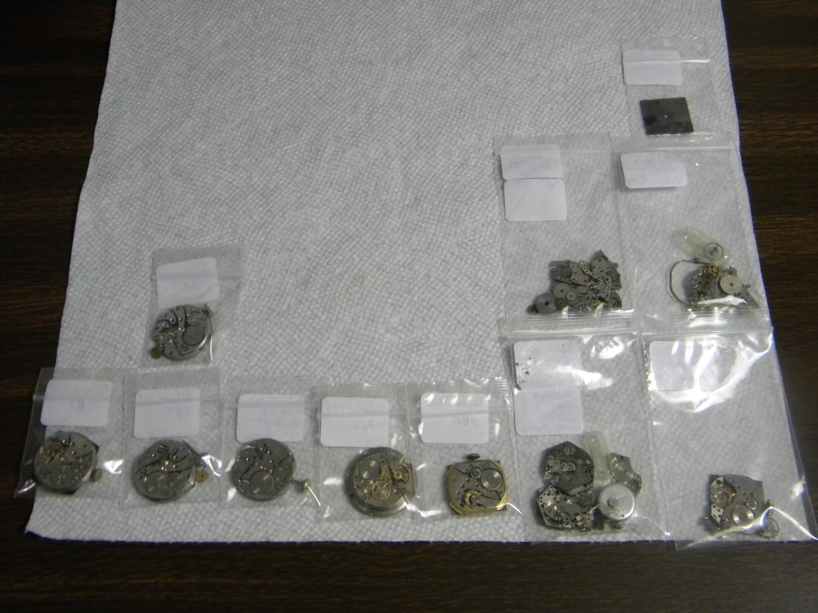 Lot Bulova Movements 10BT 10AX 10AK 11ACC 8BA 8AC 8AE 8AH & Partials for Parts