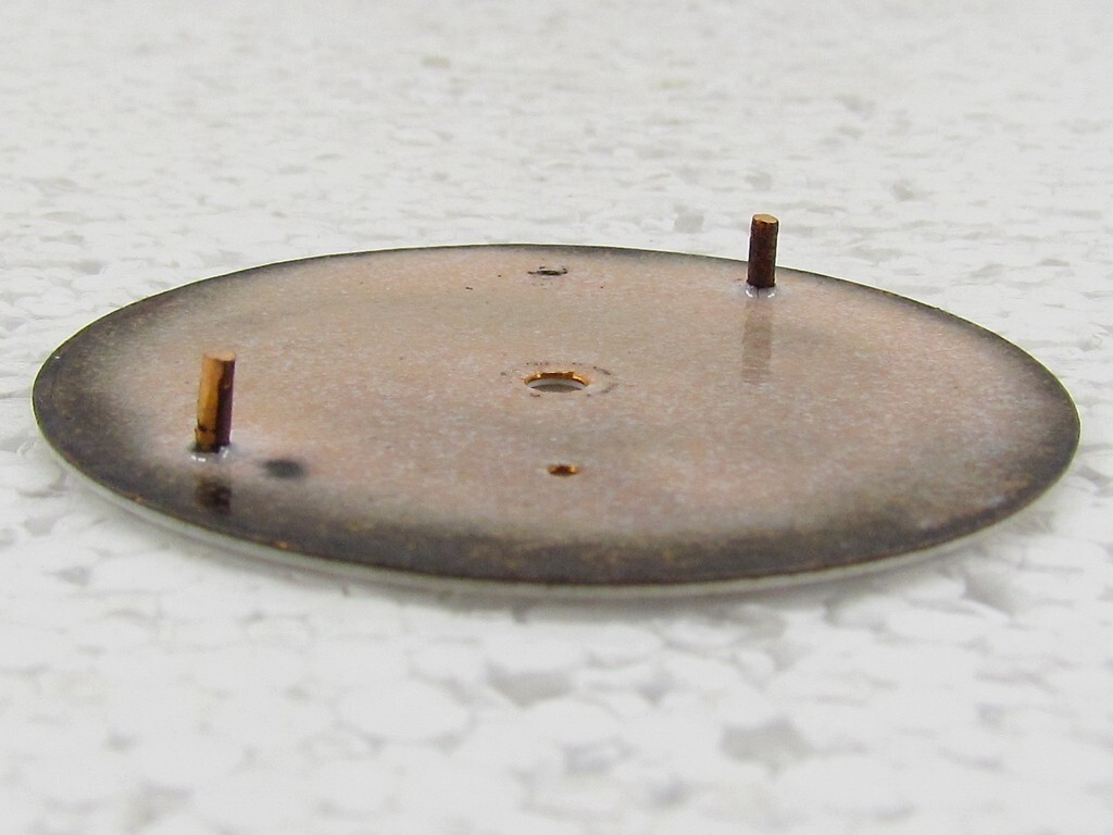 Viking Antique Swiss Original Porcelain Dial Watch-face 44,2 mm for Pocket Watch