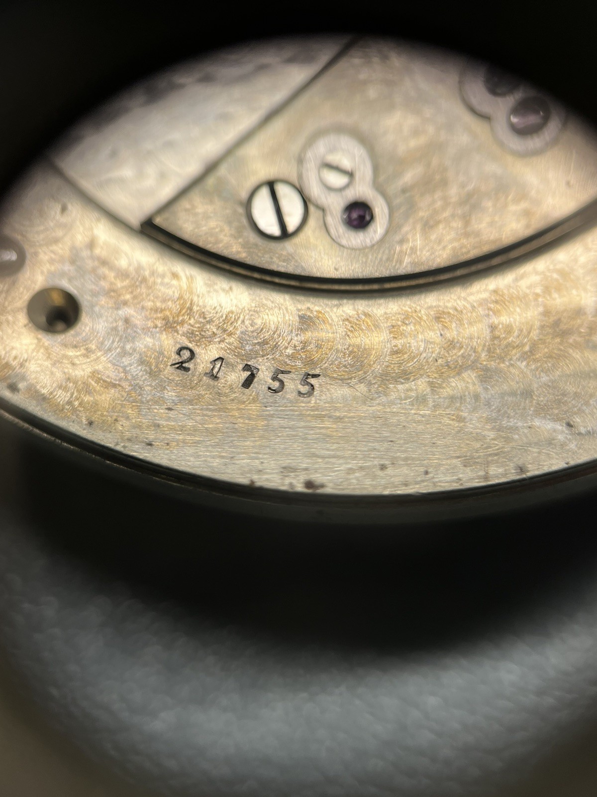 Running 1883 Private Label Louis Audemars & Cie 16s Hunter Pocket Watch Movement