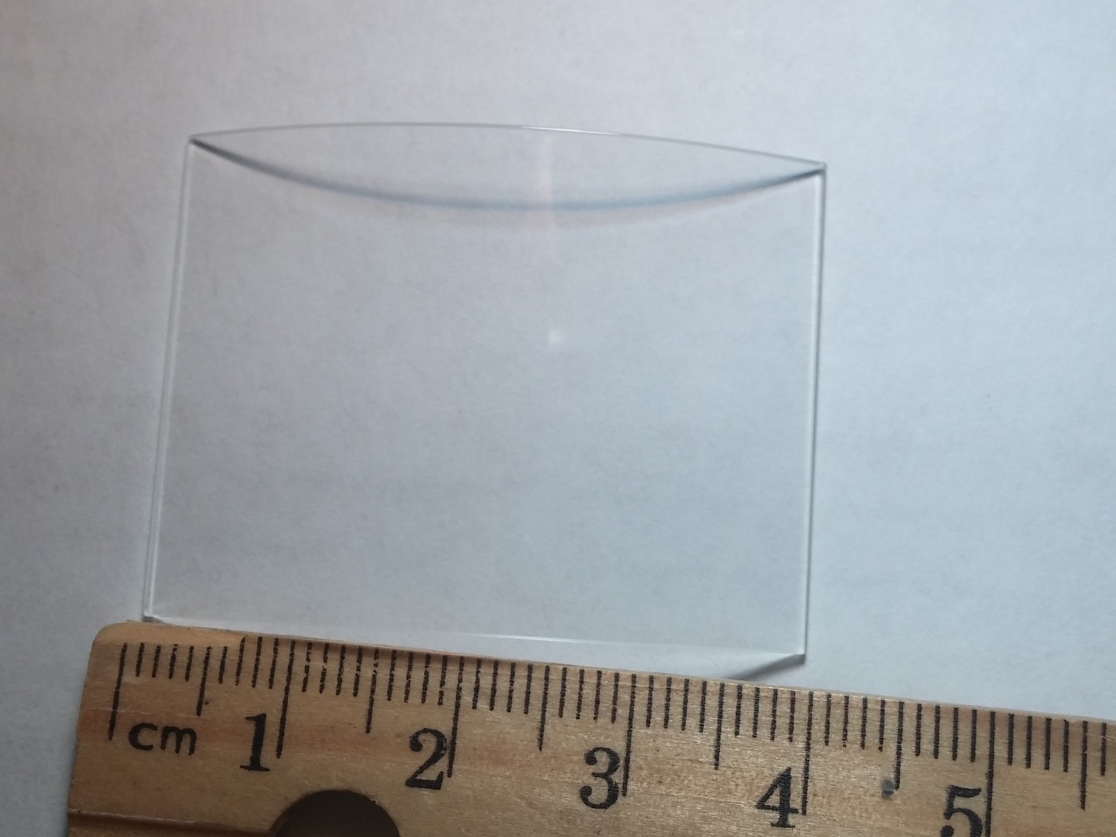 Unbranded CMX R 40 crystal double curve 30x40mm x 1mm thick