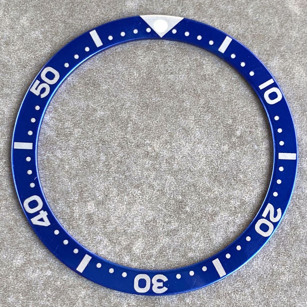 38mm*31.5mm Aluminum Alloy Watch Bezel Ring For 40mm Seiko SKX007 Watch Case