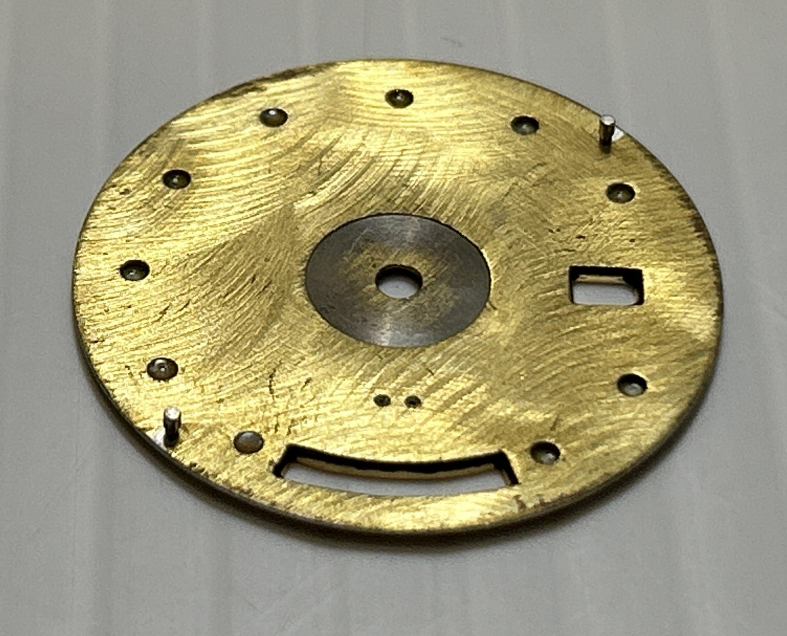 Rolex GRAY MOTHER OF PEARL DAY DATE Non-Numeric Aftermarket Watch Dial 18038