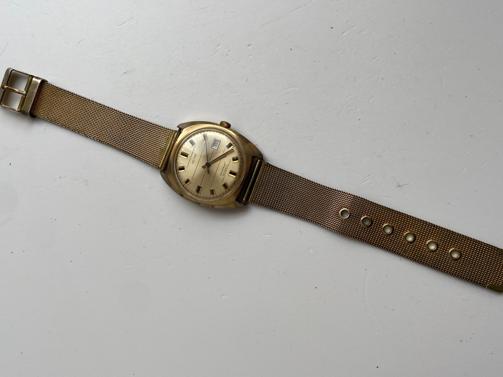 VINTAGE MEN WRIST WATCH SALE FOR PARTS TIMEX 1972 KELTON AUTOMATIC GREAT BRITAIN