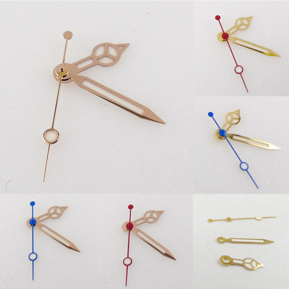 Fit For NH35 NH36 7s35 4r35 7009 Miyota 8215 2813 Gold Watch Hands Spare Parts