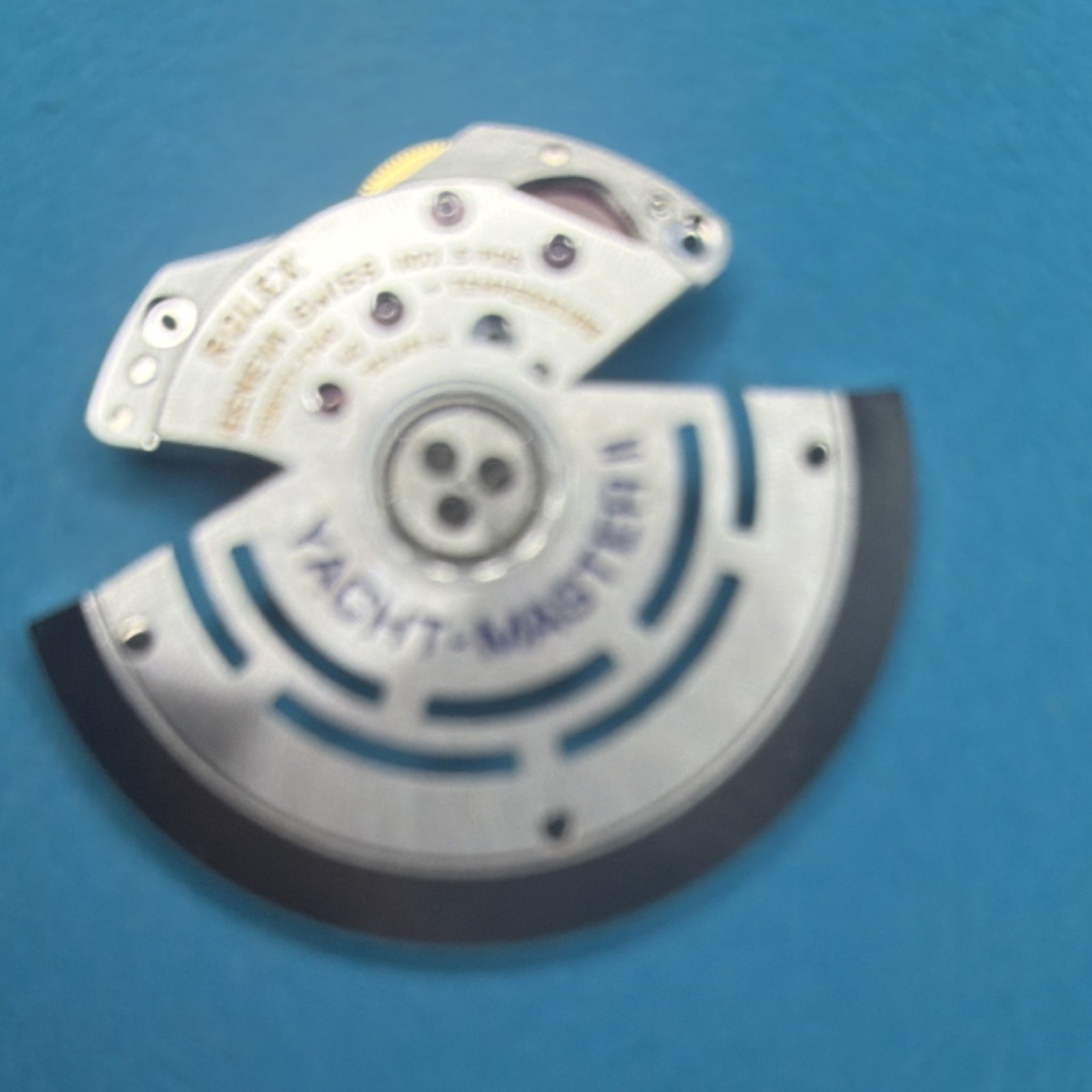 Rolex Yacht-Master II Rotor Oscillating Weight Silver Watch Movement Part