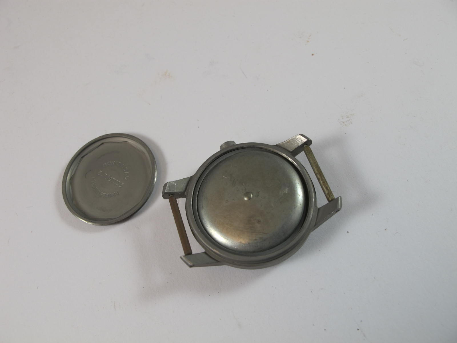 WAKMANN 1954 FRANCE NOS USA MILITARY WATCH CASE UNUSED in cannister