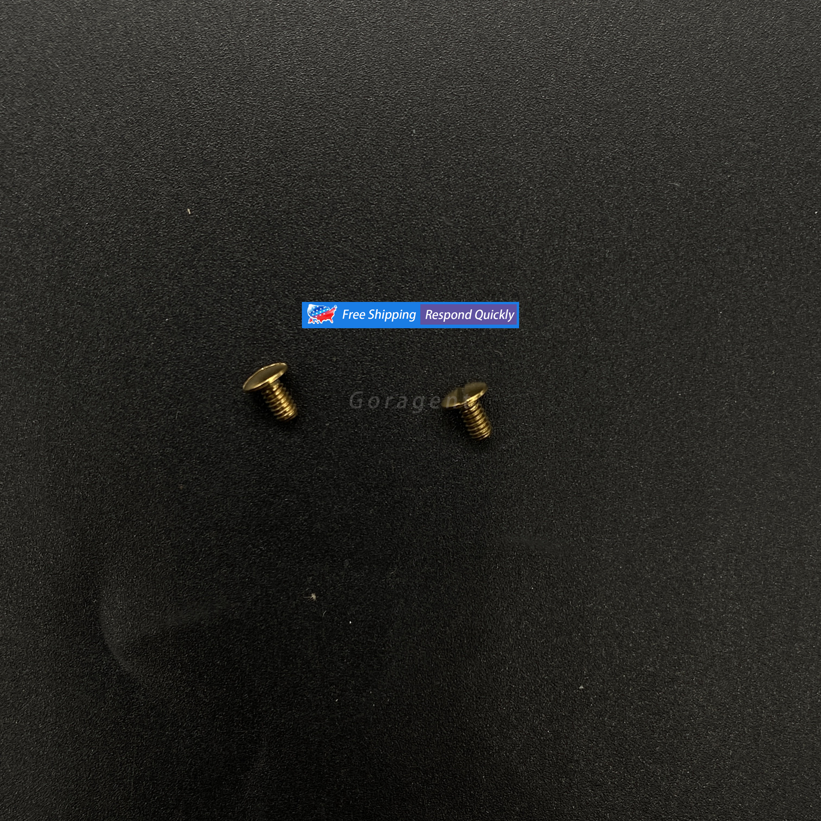 2Pcs Replacement Parts 4.5mm For C artier Love Bracelet Yellow Gold Screws