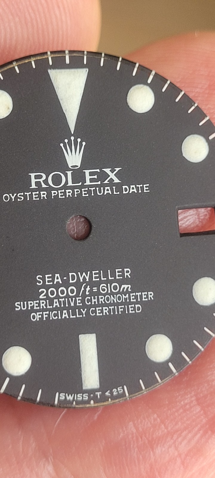 Rolex 100% genuine vintage Sea-dweller 1665 dial in great shape,see all pictures