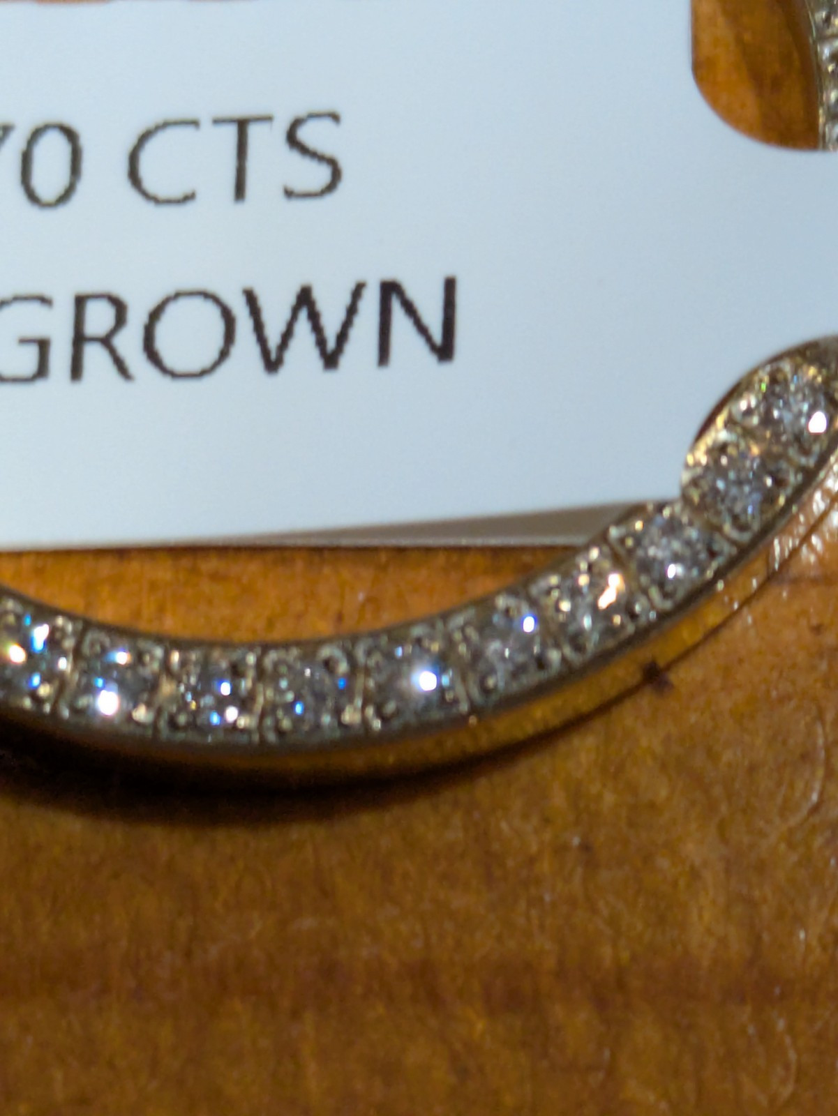 Custom SS PLATED LAB GROWN Diamond Bezel for ROLEX Ladies 26mm 6917 69173 69178