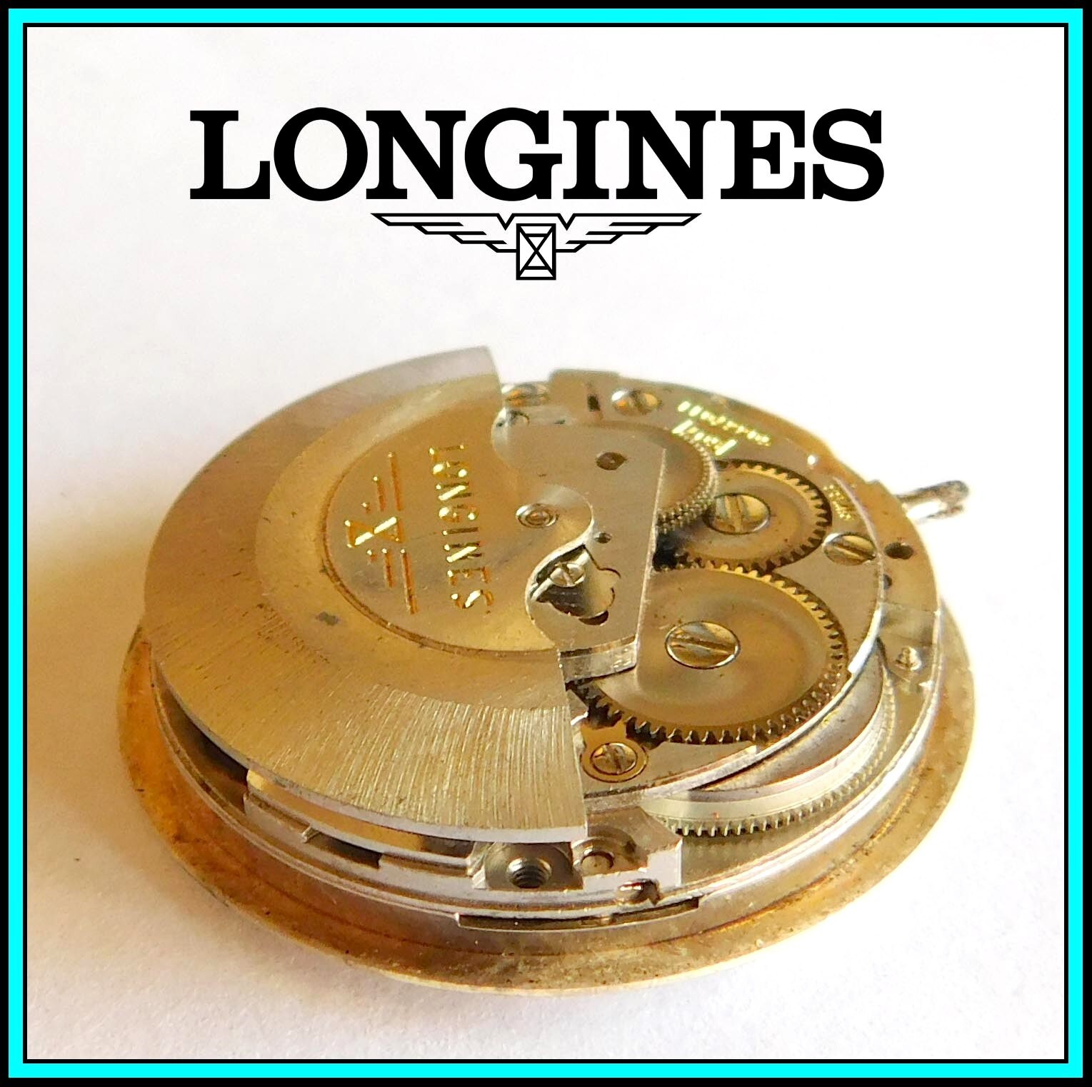 LONGINES ADMIRAL AUTOMATIC Watch, Cal. 507 Day-Date 17 Jewels – WORKING