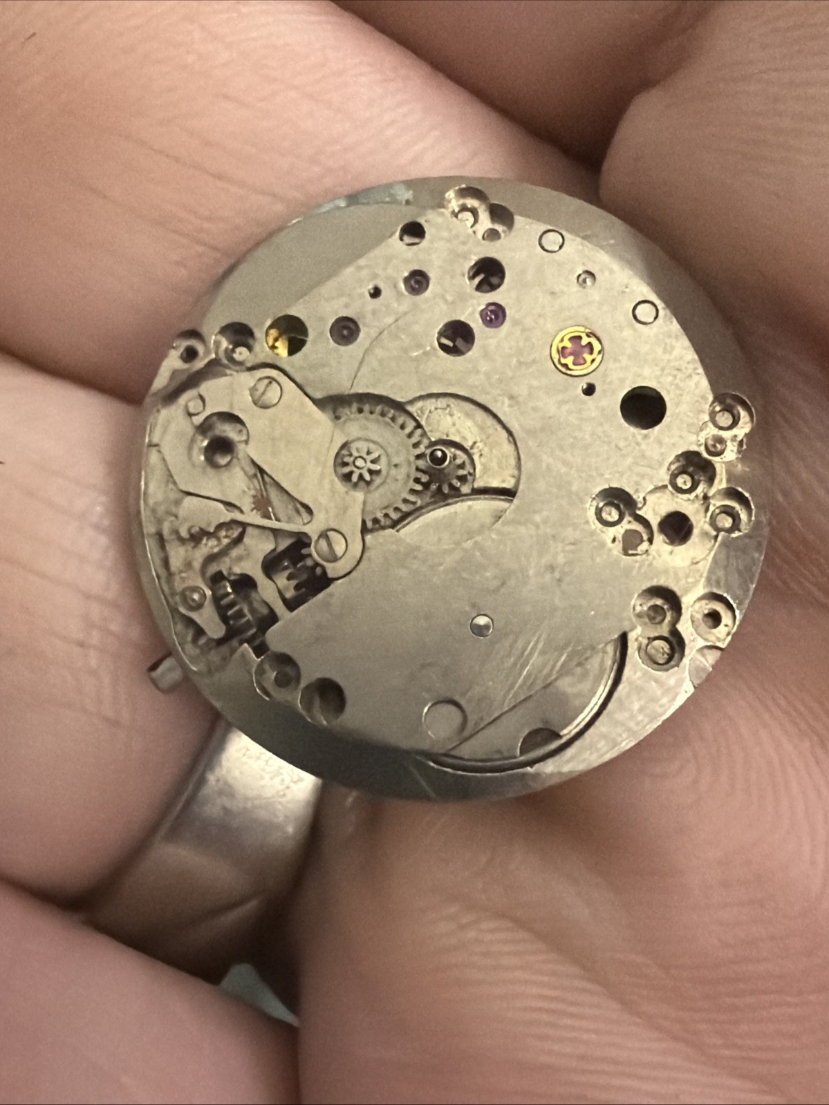 Vintage 1950’s Bulova 17 jewel 10BUC wrist watch movement good balance J10